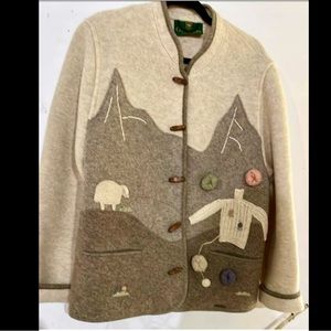 Jacket Boiled Wool Geeswein Austria